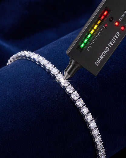 Moissanite passes the diamond tester